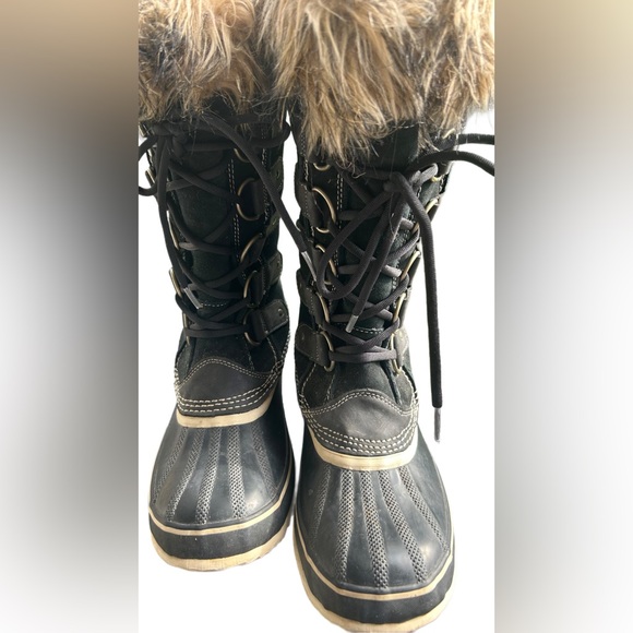 SOREL Winter snow boot Womens Faux Fur Joan of Artic Waterproof - Picture 3 of 8